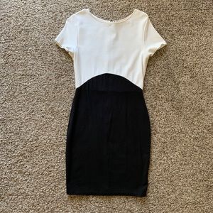 Black and White Dress